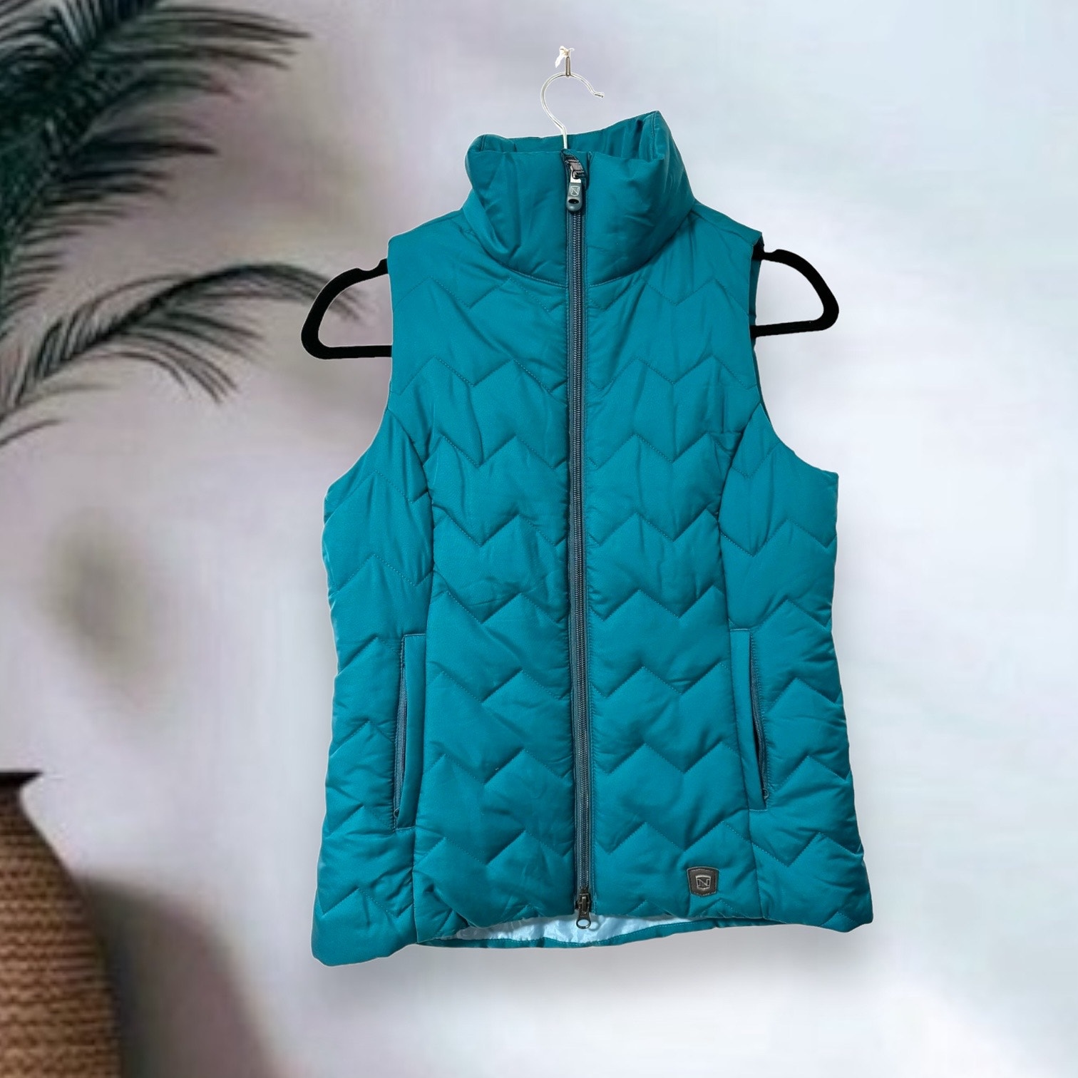Noble Outfitters Calgary Vest Teal Puffer Vest Noble Outfitters Equestrian Vest